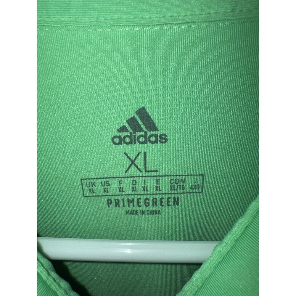 Adidas Men's XL Polo Collared Short Sleeve Shirts Lot of 3 Green Blue Burgundy
